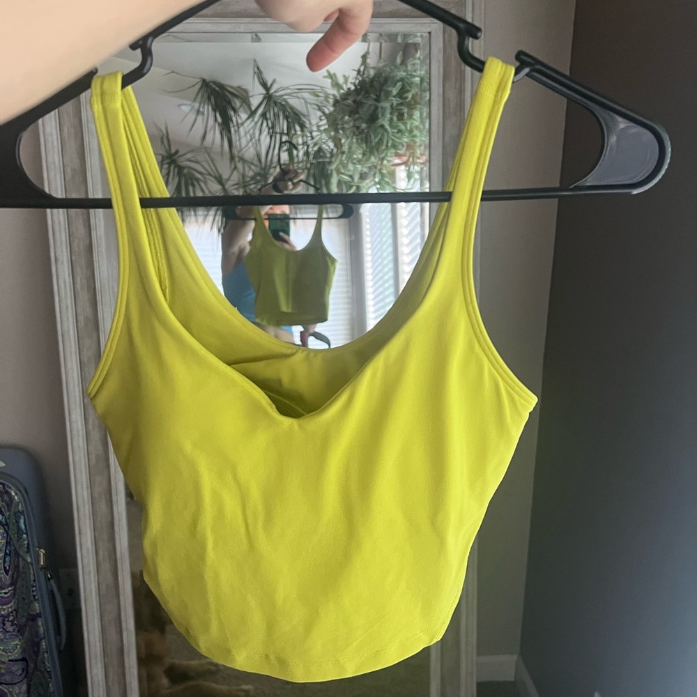 Lime Green Women's Tank Top
